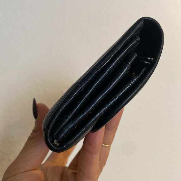 Chloé Black long Wallet with gold details - Picture 10 of 11